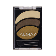 Almay Shadow Trio Coppery Blaze palette front view for quick everyday smoky eye