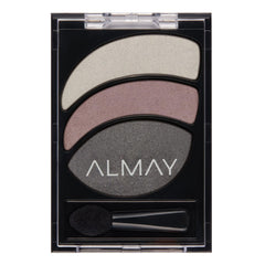 Almay Smoky Trio Palette compact with Lavender Haze for bold, crease-free looks.