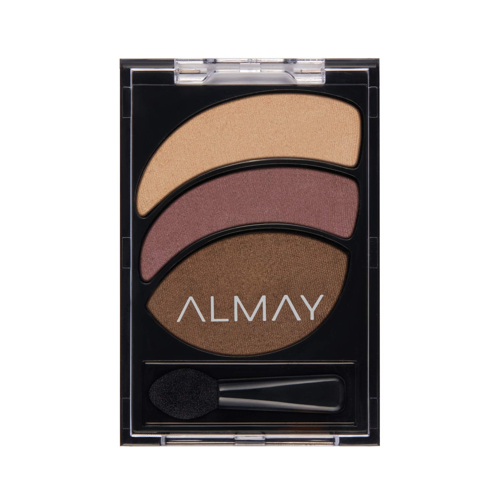 Almay Shadow Trio Paleta: sombras sedosas para un look ahumado duradero.