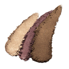 Almay Shadow Trio Paleta: pigmentos intensos que realzan el color de ojos de forma duradera.