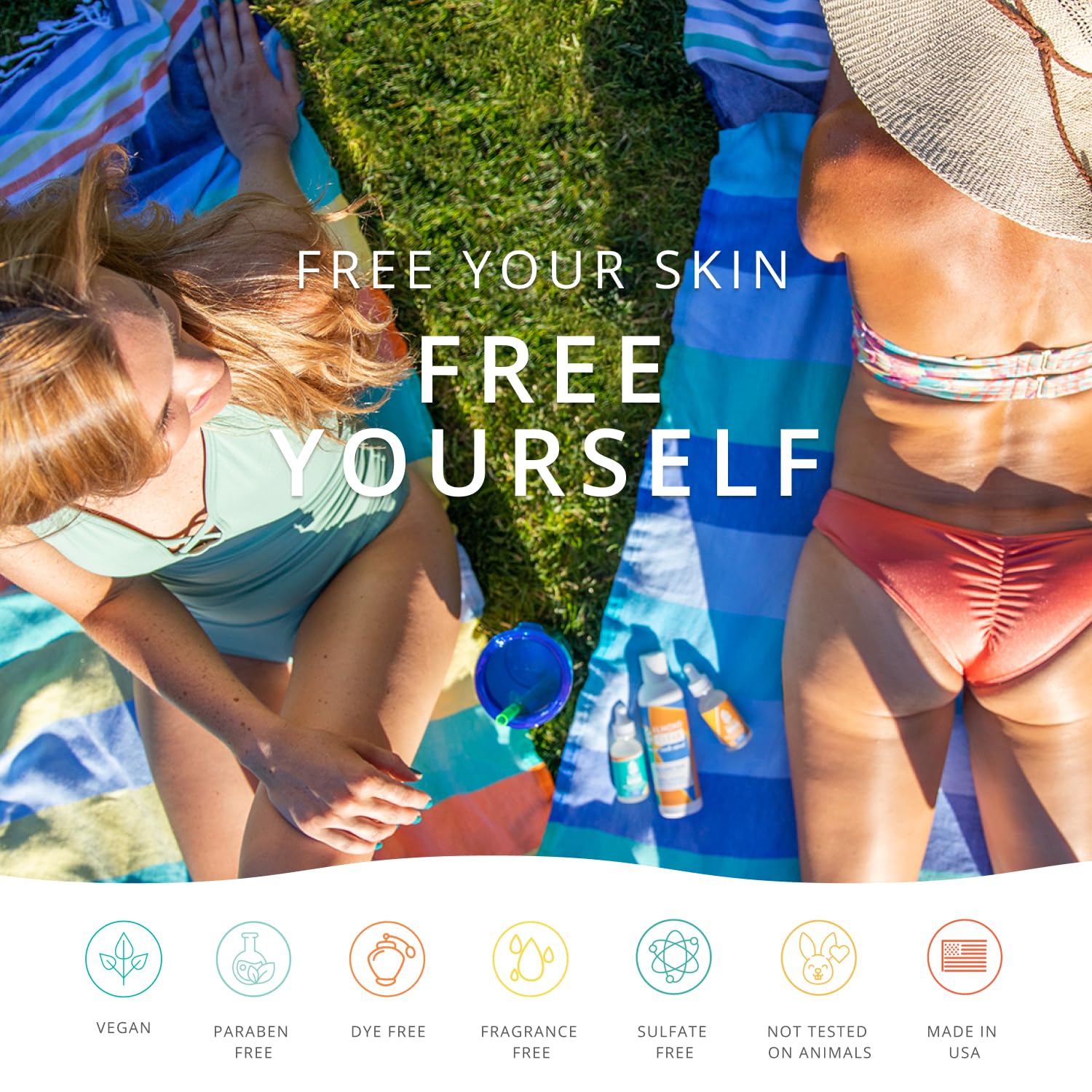 Almond Clear daily use — suitable for sensitive skin.