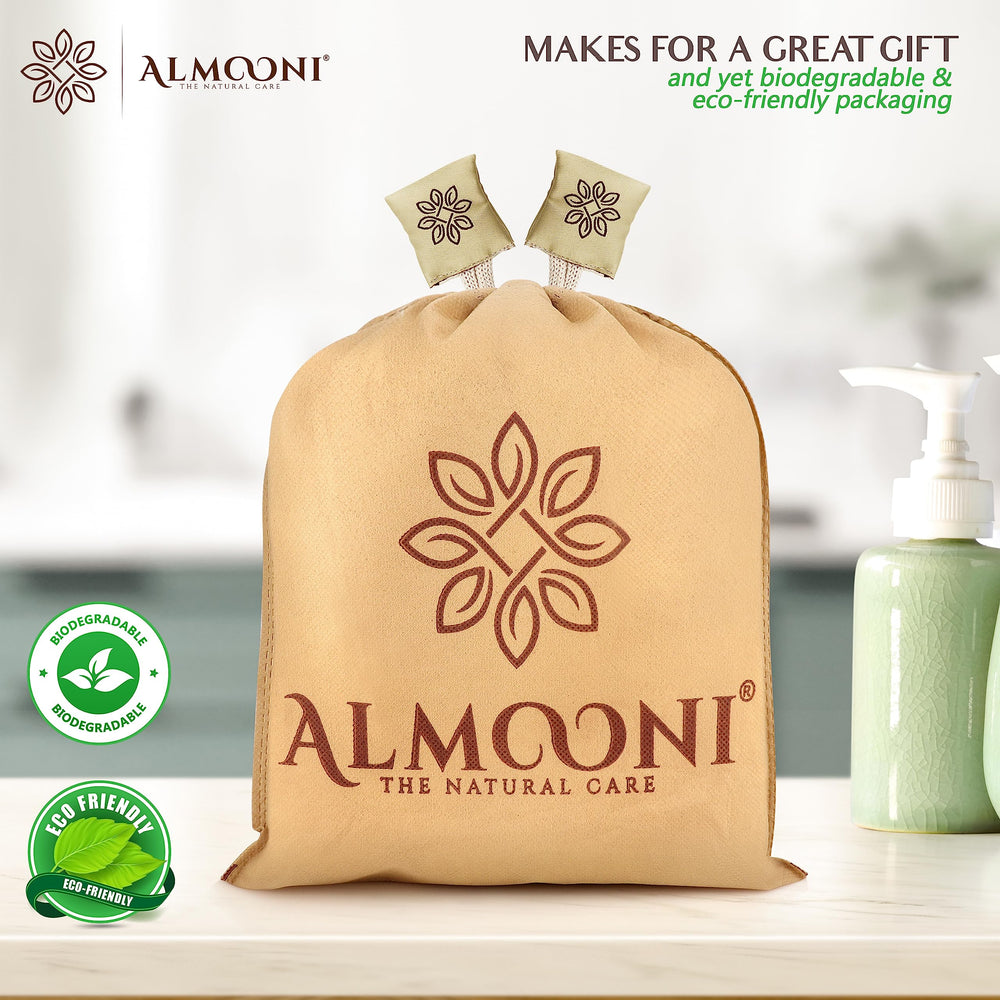 ALMOONI lufa egipcia textura natural sin tintes ni plástico.