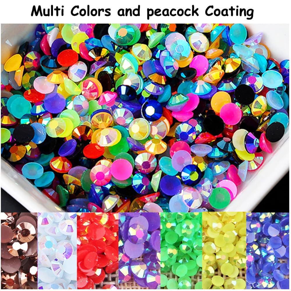 ALOCIAM 28-grid organization helps keep rhinestones sorted.