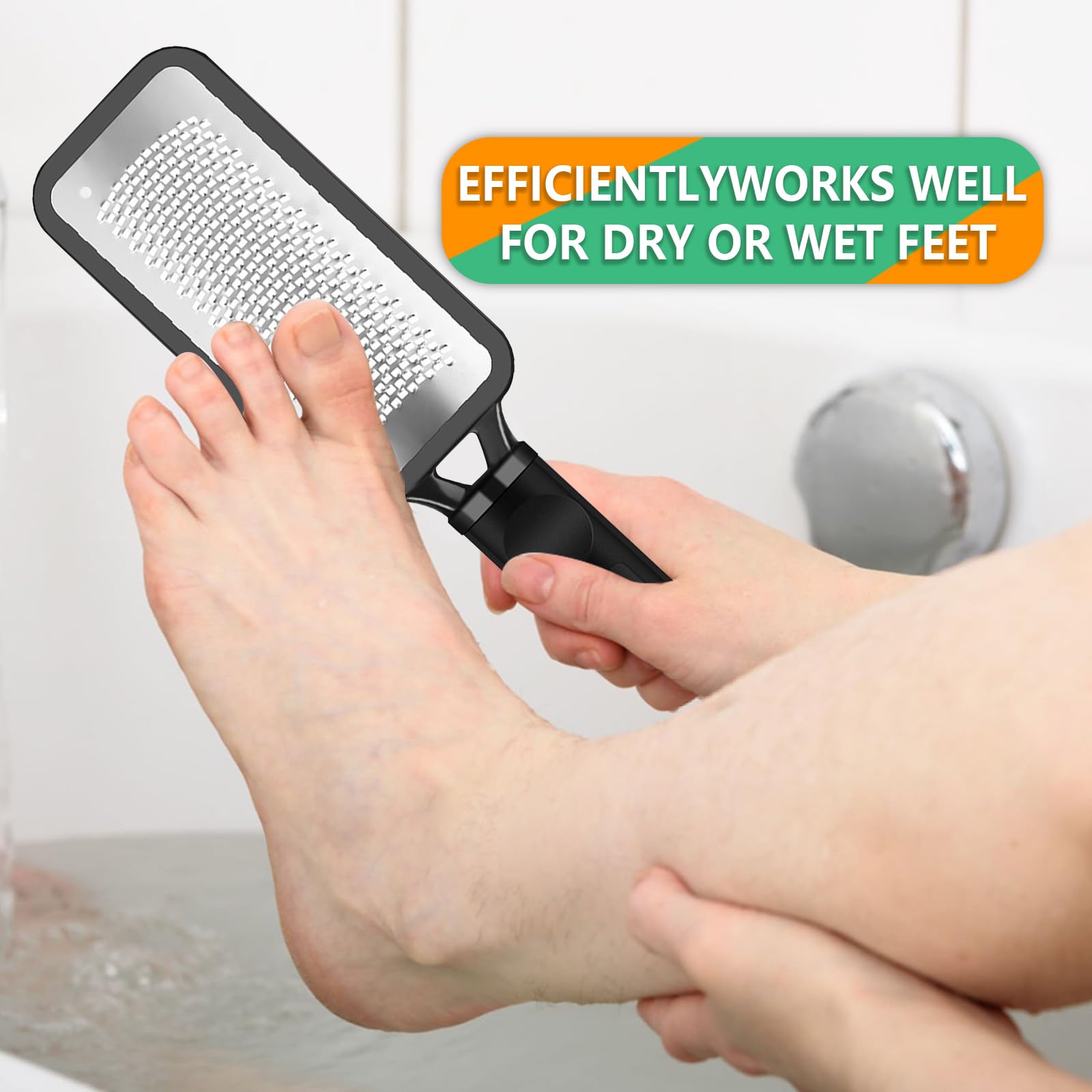 ALOCKMA two-pack pedicure files for versatile home use.