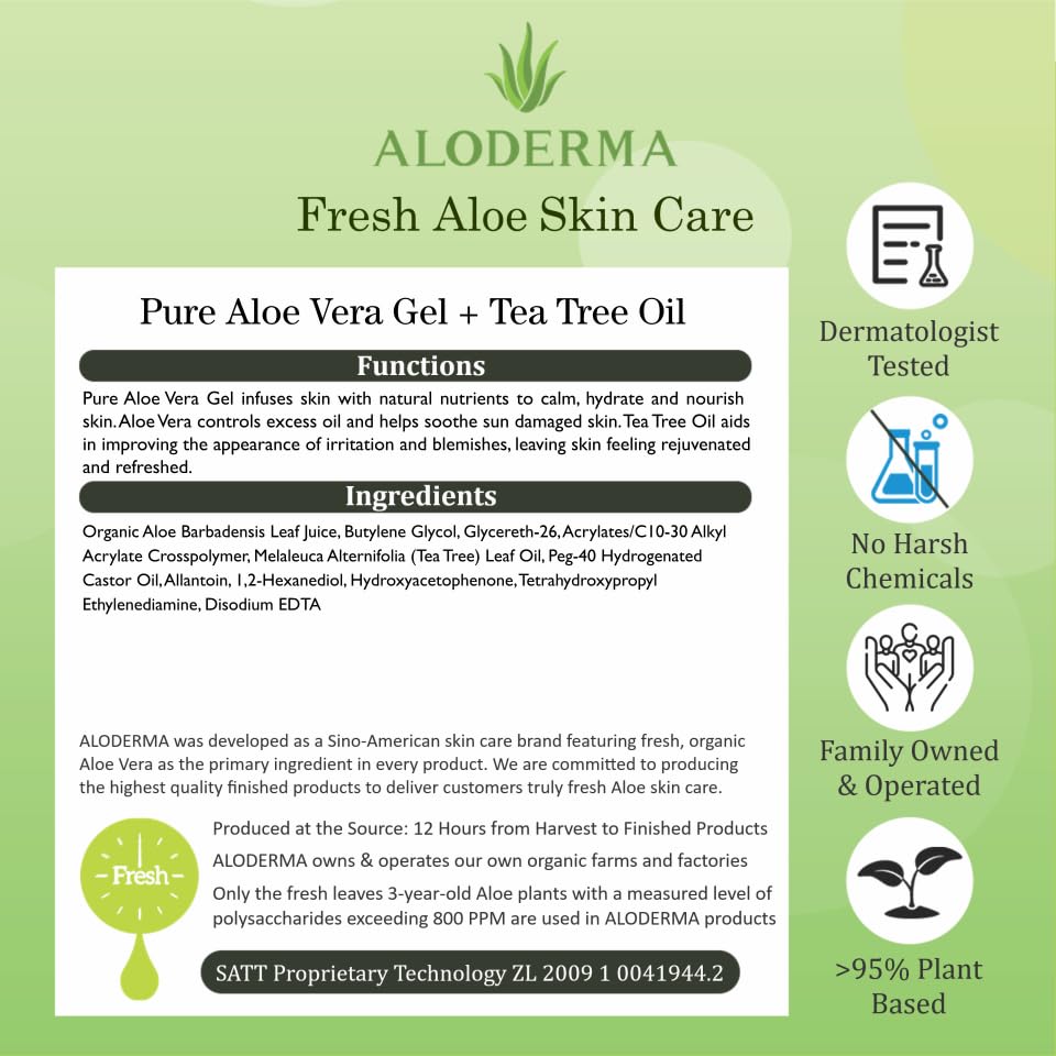 Envase ecológico de Aloderma, práctico y fácil de usar