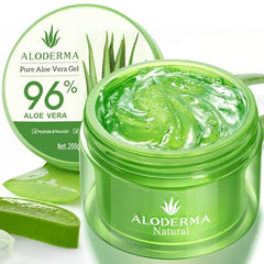 Aloderma Aloe Vera facilita aplicación rápida y sensación refrescante