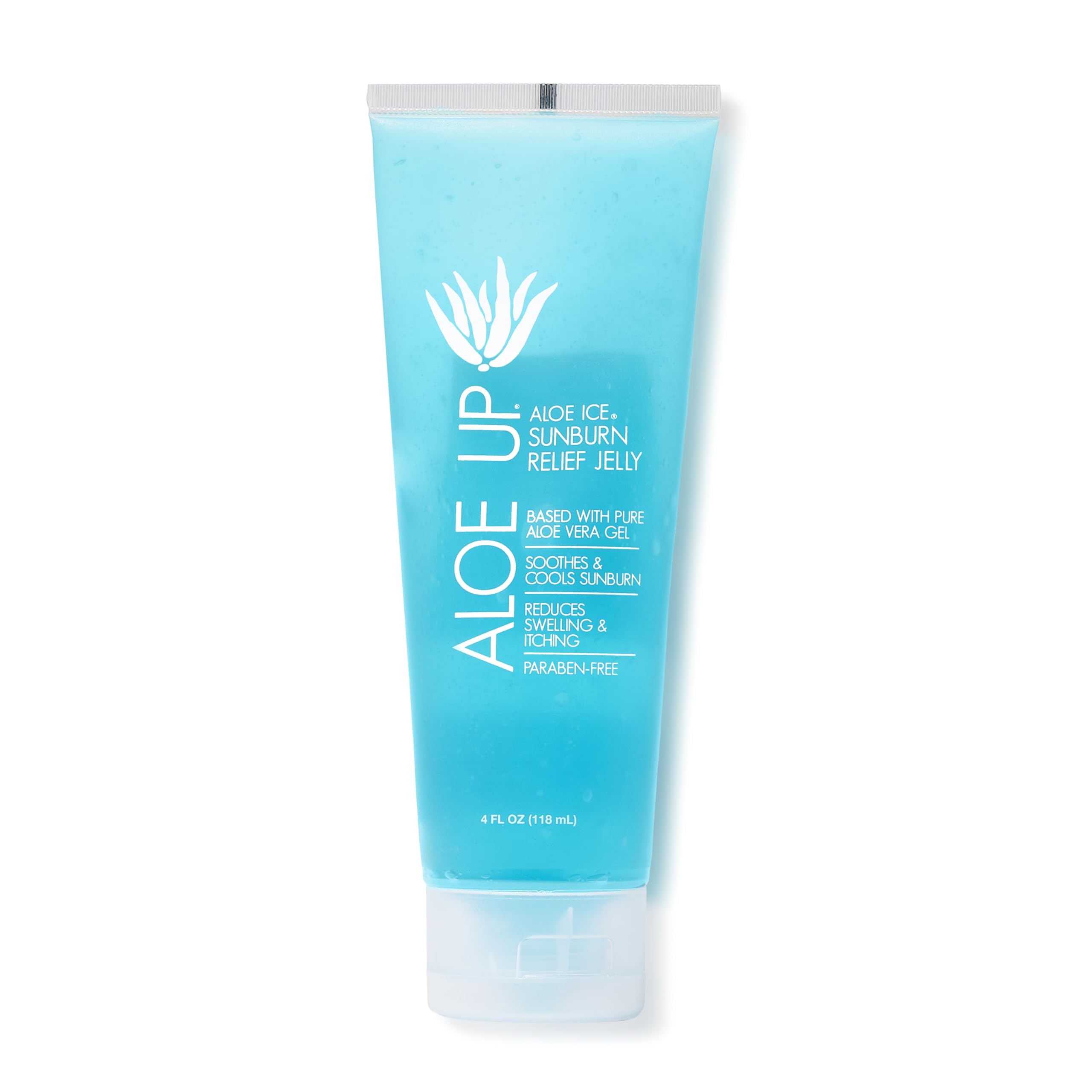 Aloe Up Aloe Ice Gel para quemaduras solares, alivio inmediato.