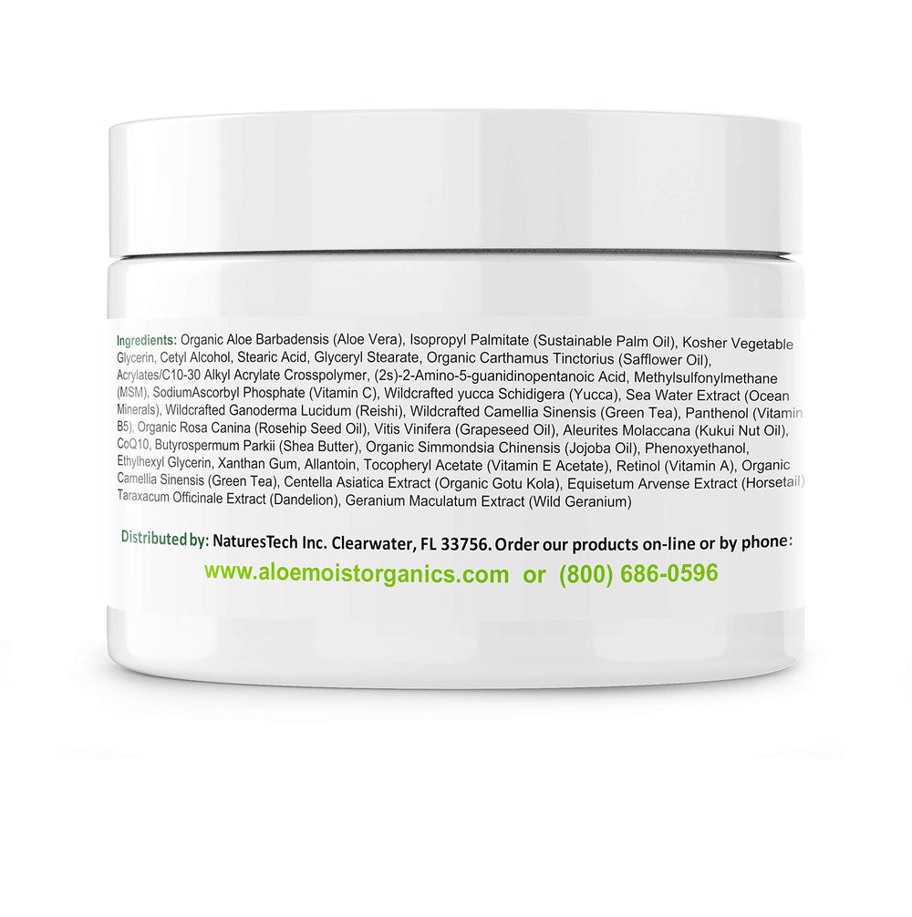 Aloemoist Sensitive-Skin Moisturizer designed for delicate skin care.