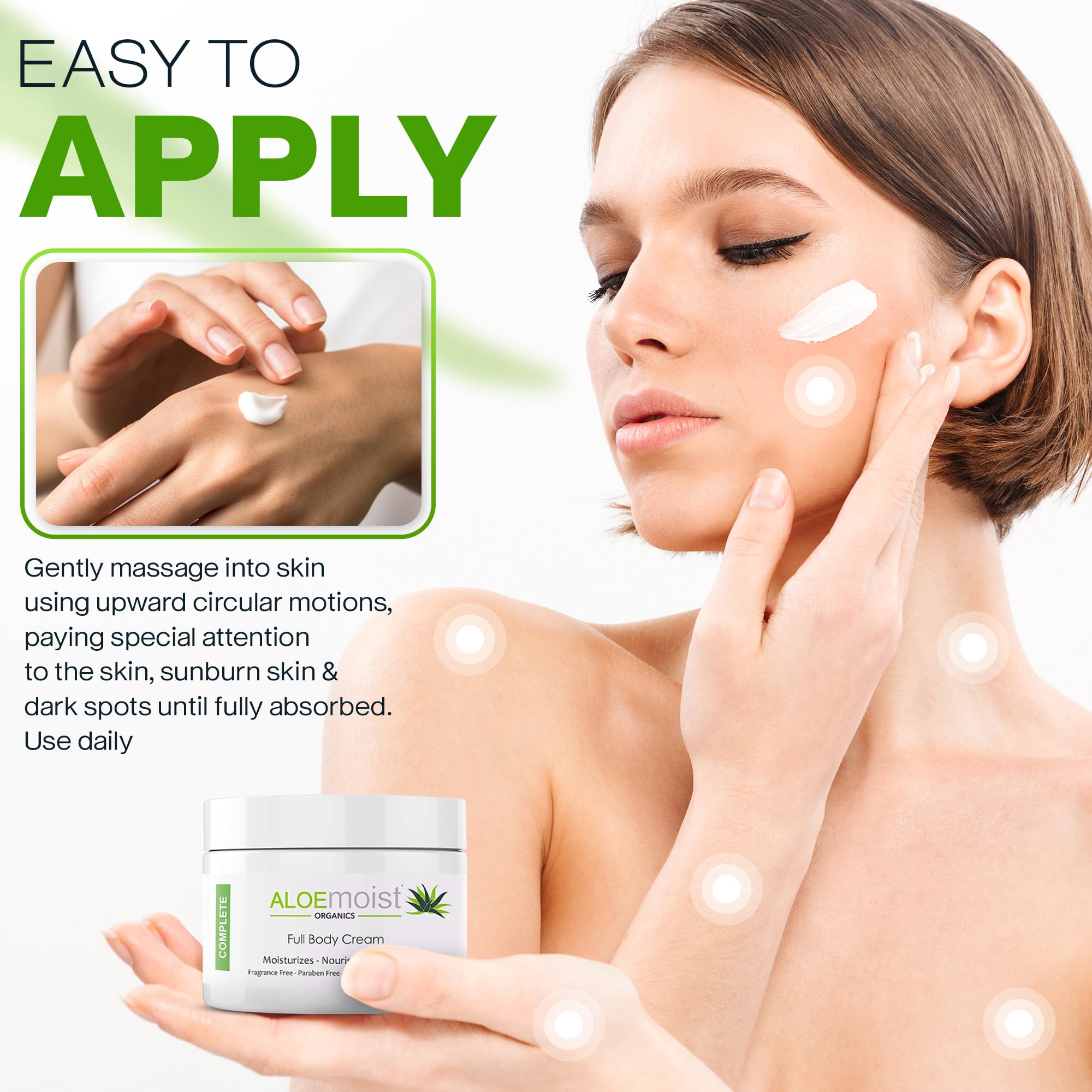 Aloemoist Shea Butter Hydration with rich texture for lasting softness.