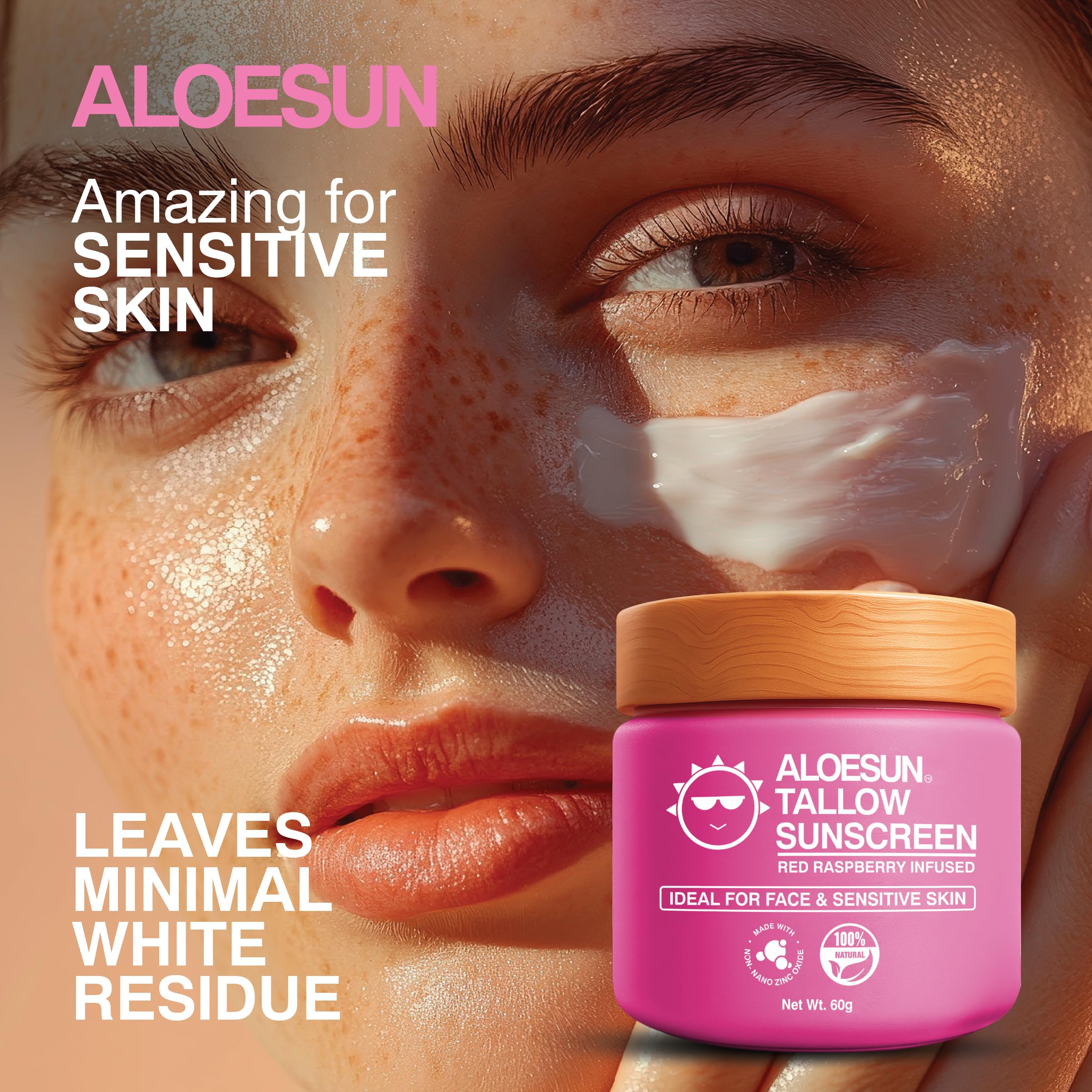 AloSun reef-safe waterproof formula stays on during water activities