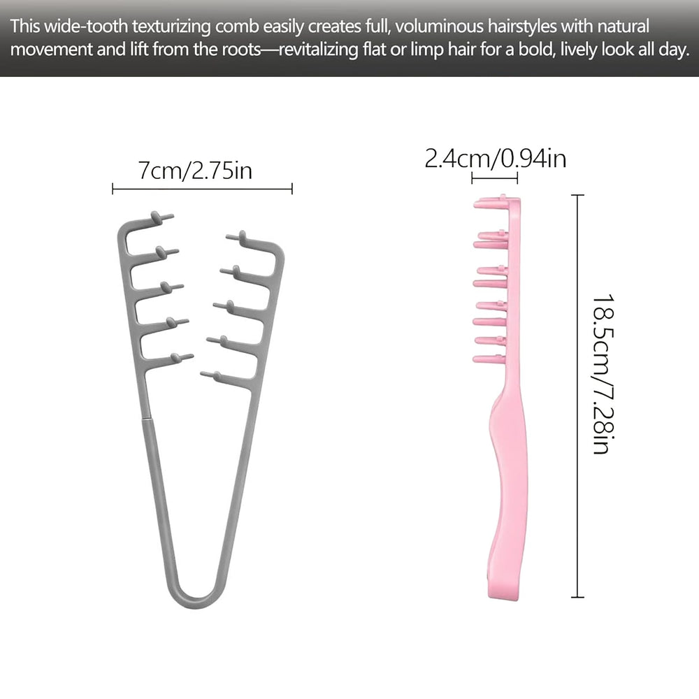 Alonekiss portable styling comb ideal for travel and daily touch-ups.
