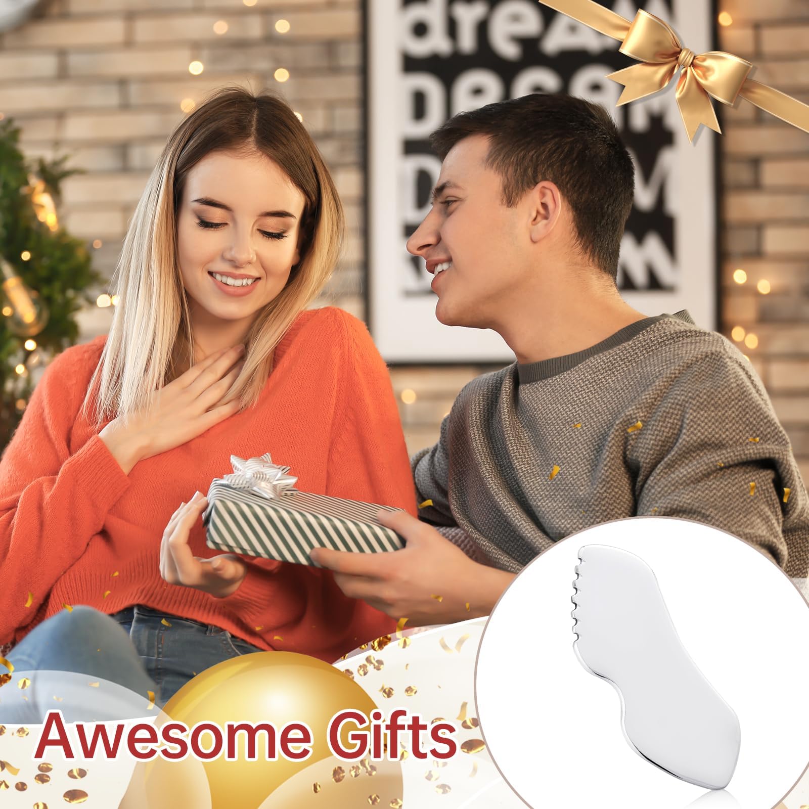 ALOYGUZ ergonomic handle gua sha enables comfortable use during routines