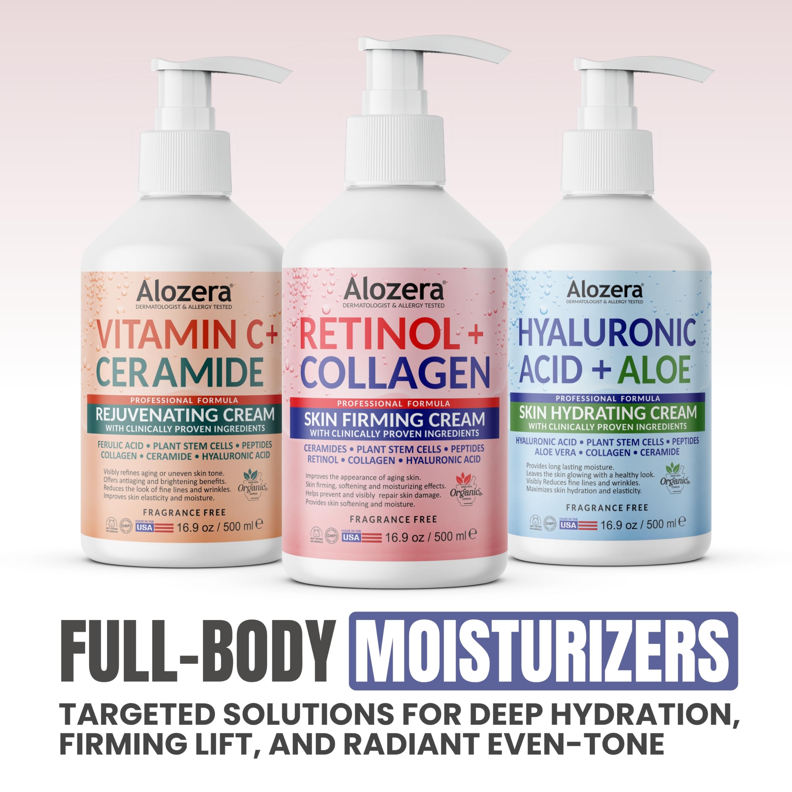 Alozera: rutina diaria de cuidado de piel para rostro y cuerpo.