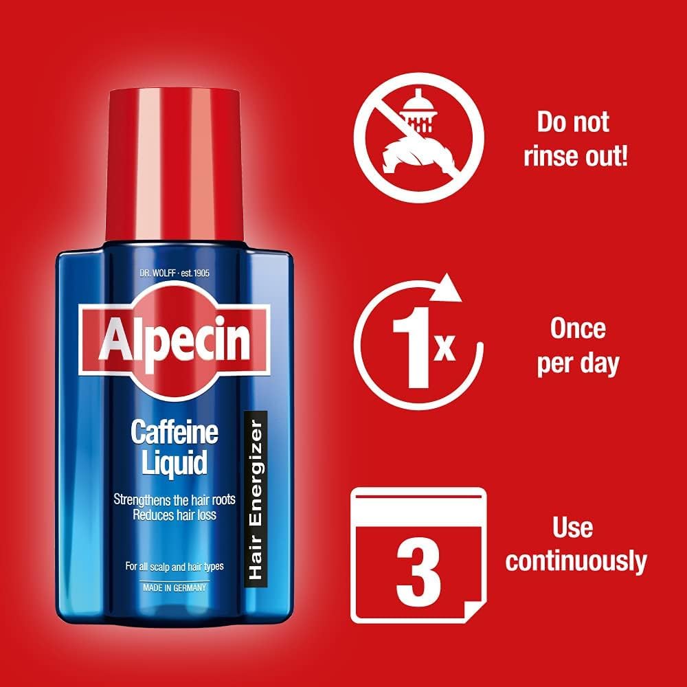 Alpecin bottle packaging box – premium design and German engineering.