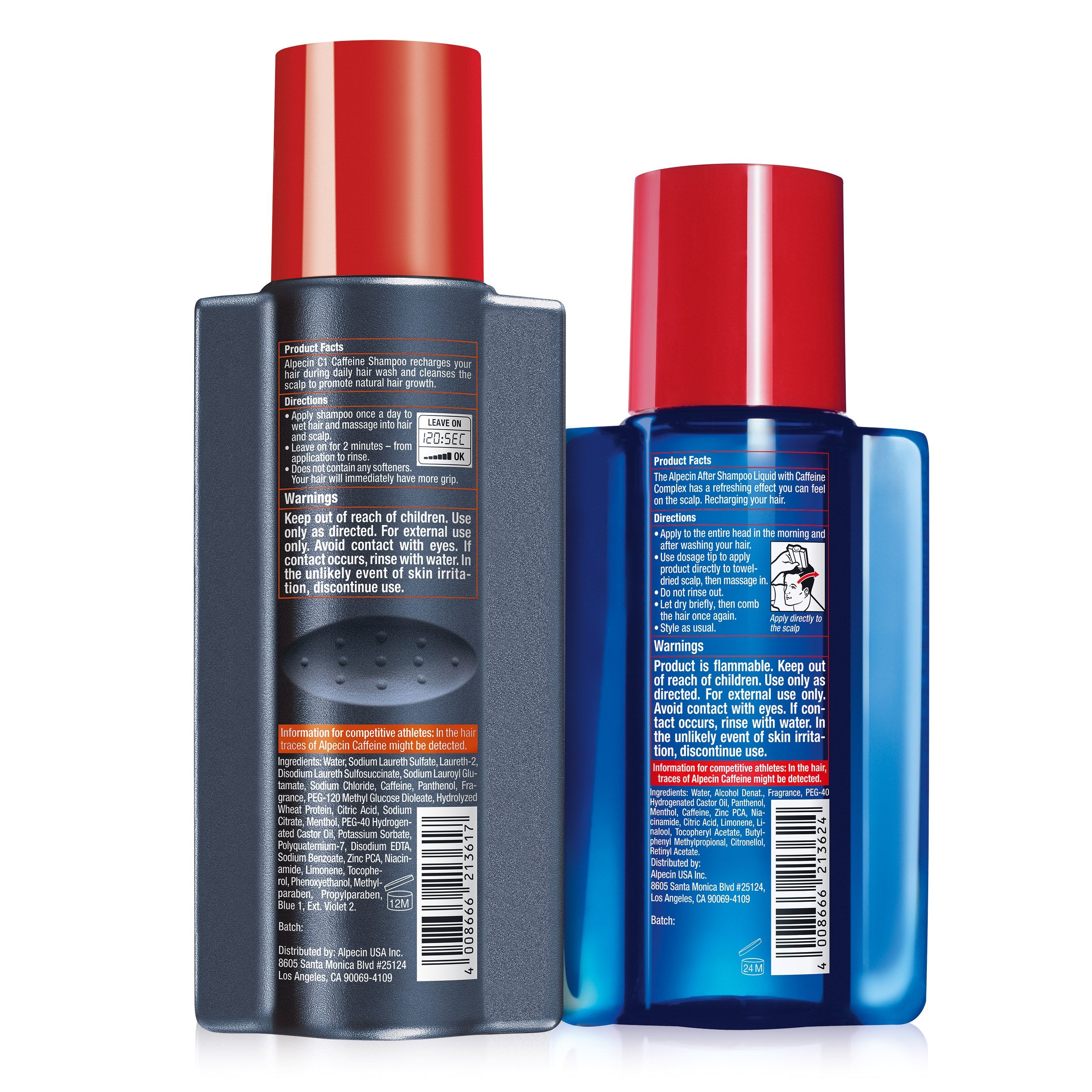 Alpecin hair thickness feel – may help hair look fuller with regular use.