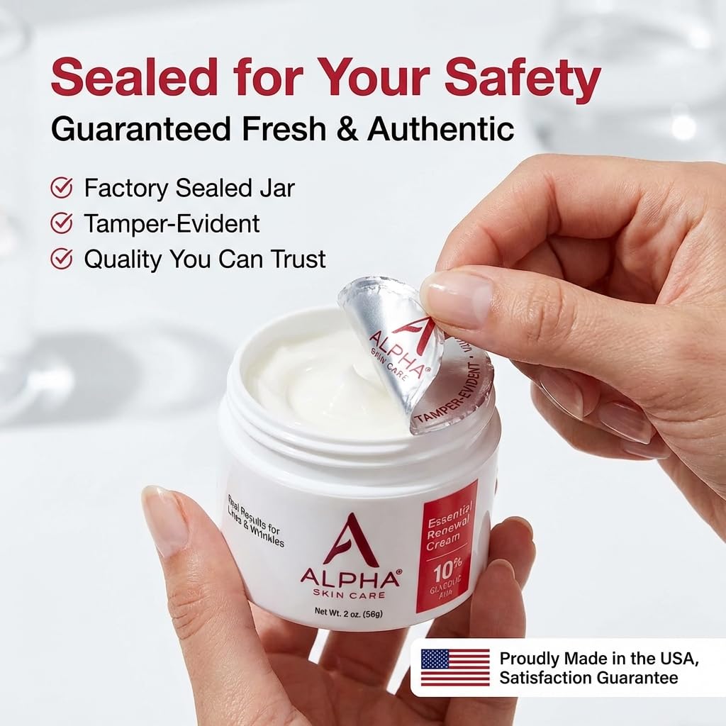 Piel suave y radiante tras uso regular de Alpha Skin Care.