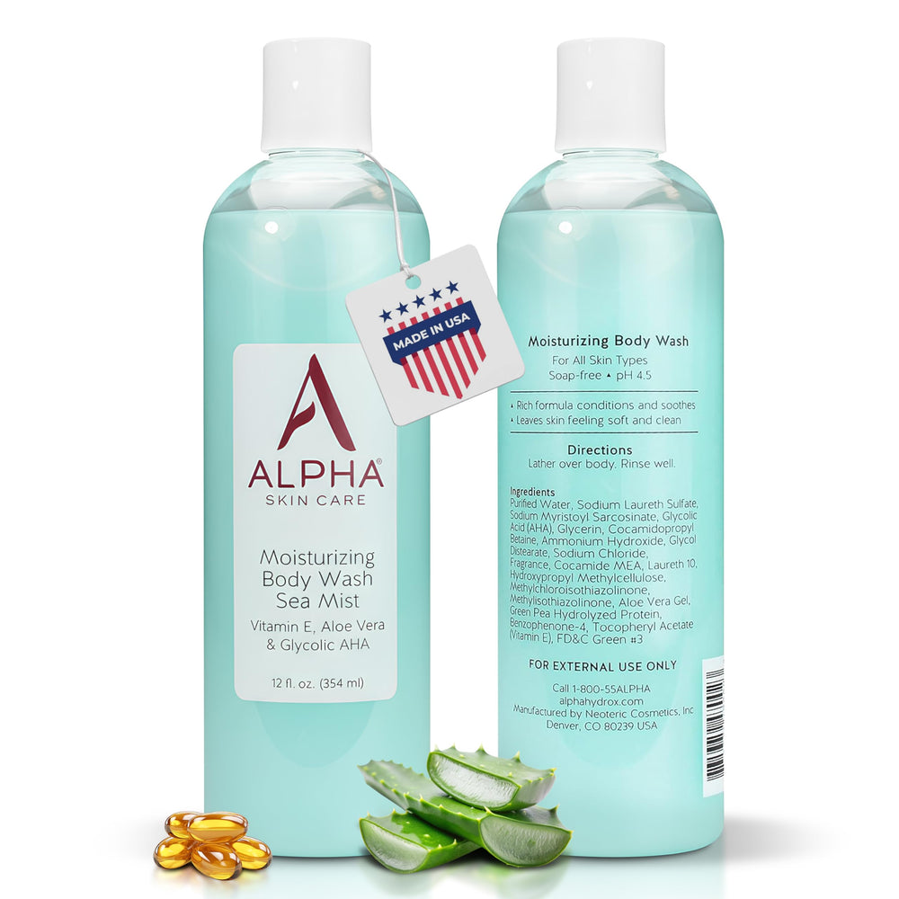 Alpha Skin Care: rutina-diaria de ducha con aroma fresco y revitalizante.