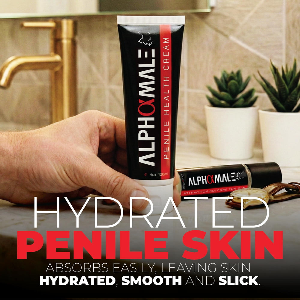 AlphaMale crema penil absorcion rapida: aplicación limpia y sin residuos visibles