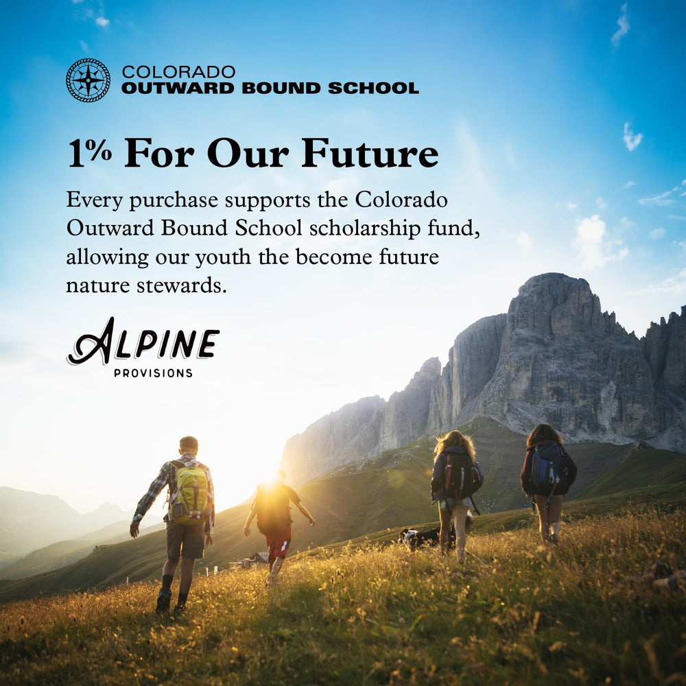 Alpine Provisions Shampoo envase sin plástico, opción eco-amigable.