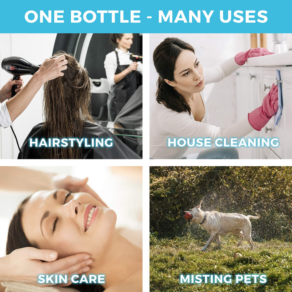 Alpree durable refillable bottle reduces hand fatigue.