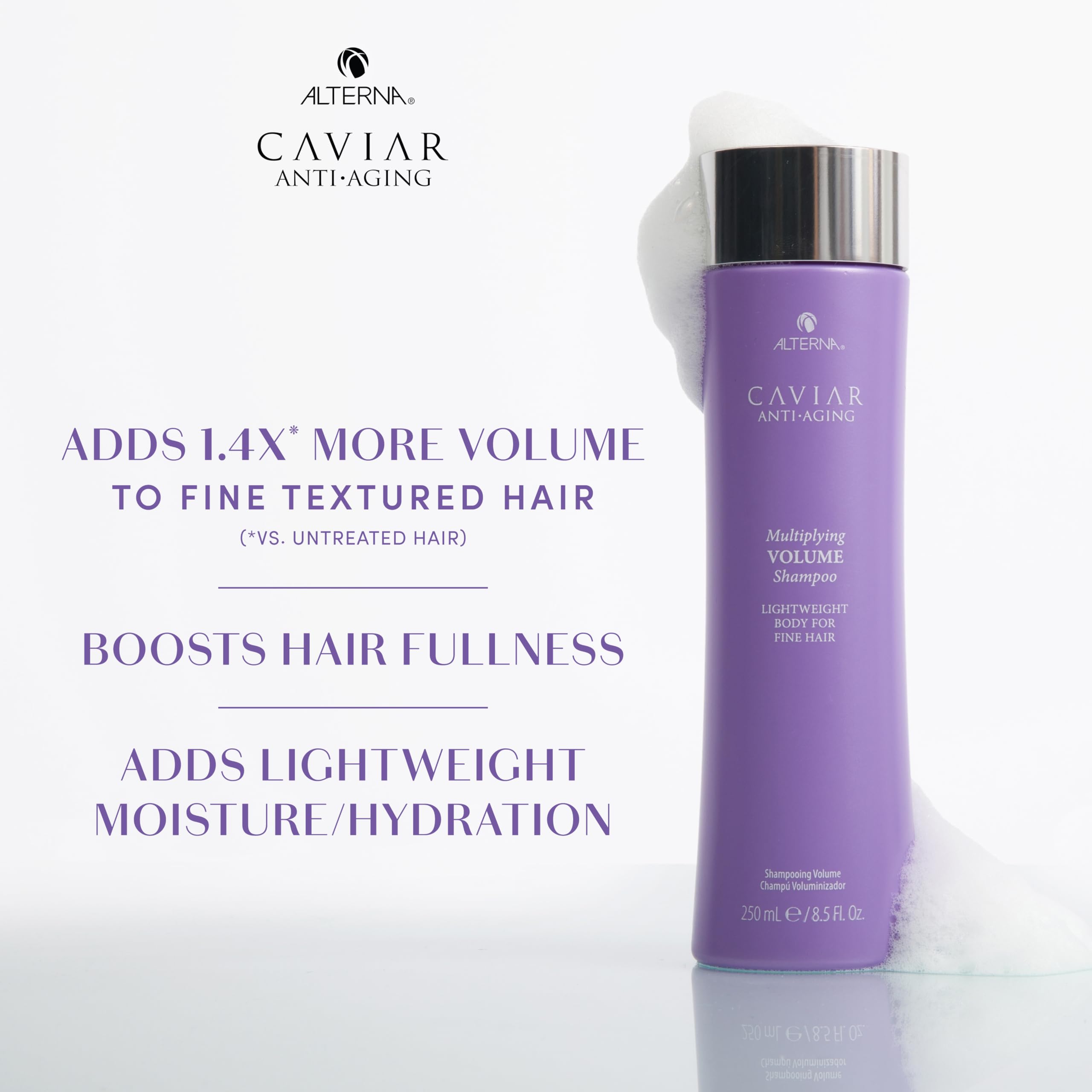 Parabens, sulfates, and phthalates-free label appeals to color-treated hair.