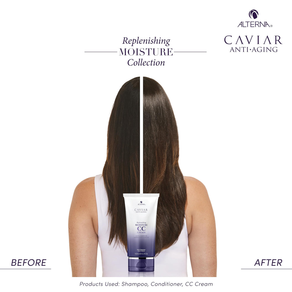 Alterna Caviar CC Cream heat shield image signals high-temperature protection