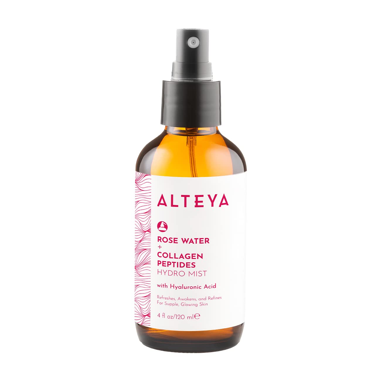 Alteya Organics tónico agua de rosa en frasco, hidrata y equilibra la piel