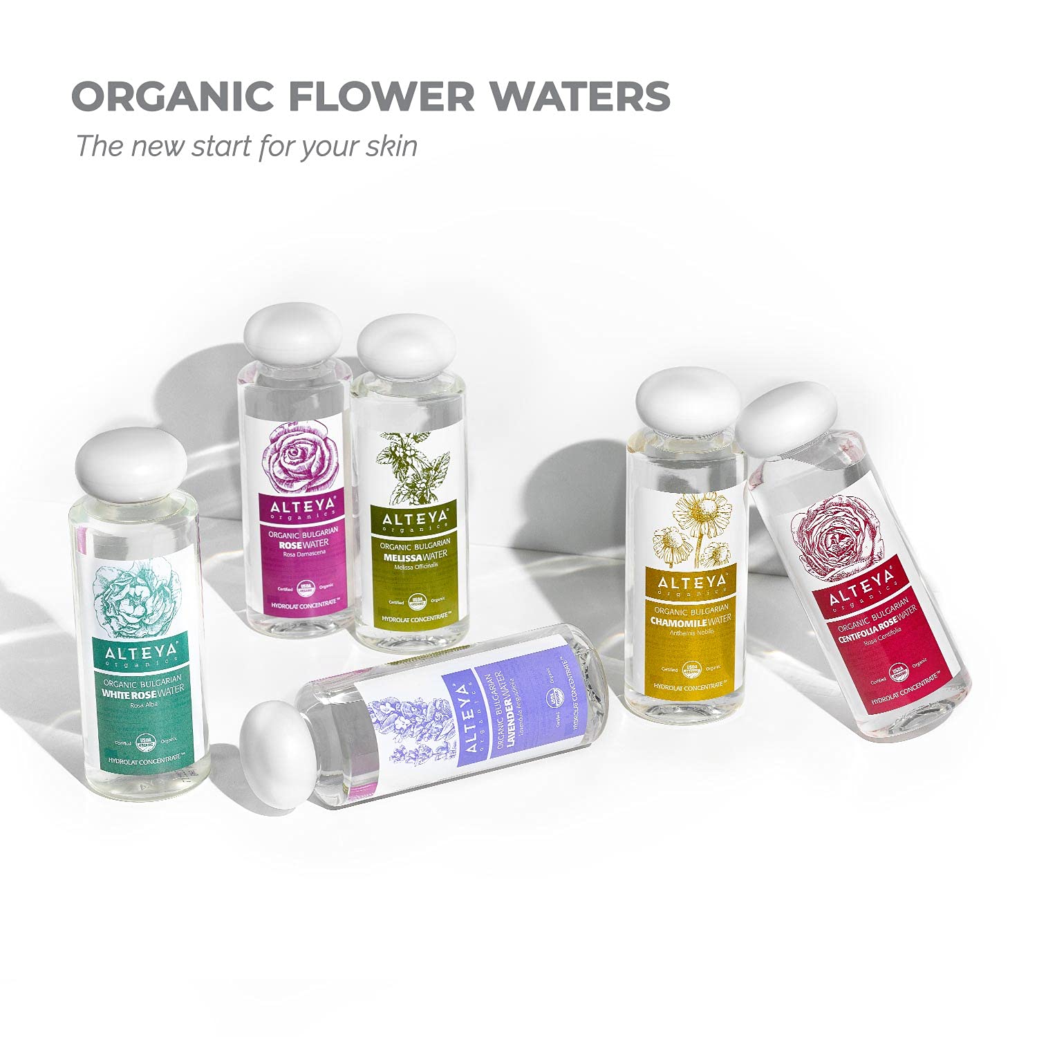 Envase sin BPA de Alteya Organics Agua de Rosas.