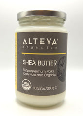 Manteca de shea de Alteya Organics, textura cremosa para hidratar la piel