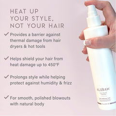 ALURAM aceite de semilla de uva, aporta brillo y nutrición para el cabello.