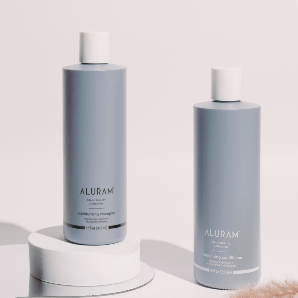 ALURAM Cabello Textura Media Champú: cuidado profesional para cabello teñido y rizado.