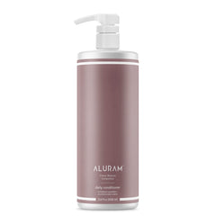 ALURAM Coconut Water Daily Conditioner bottle close-up for hydration and shine.