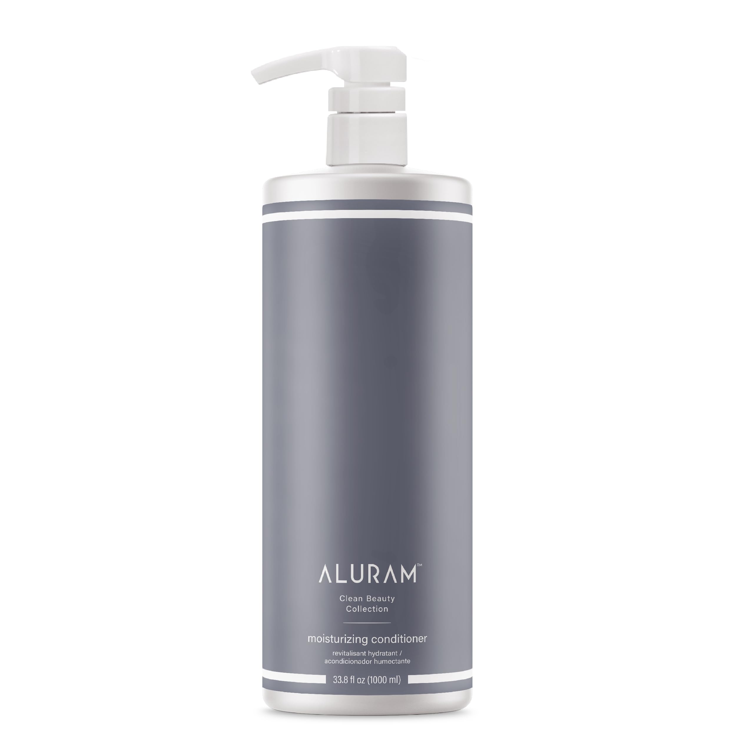 ALURAM Coconut Water Moisturizing Conditioner bottle delivering lush hydration for medium to coarse hair.