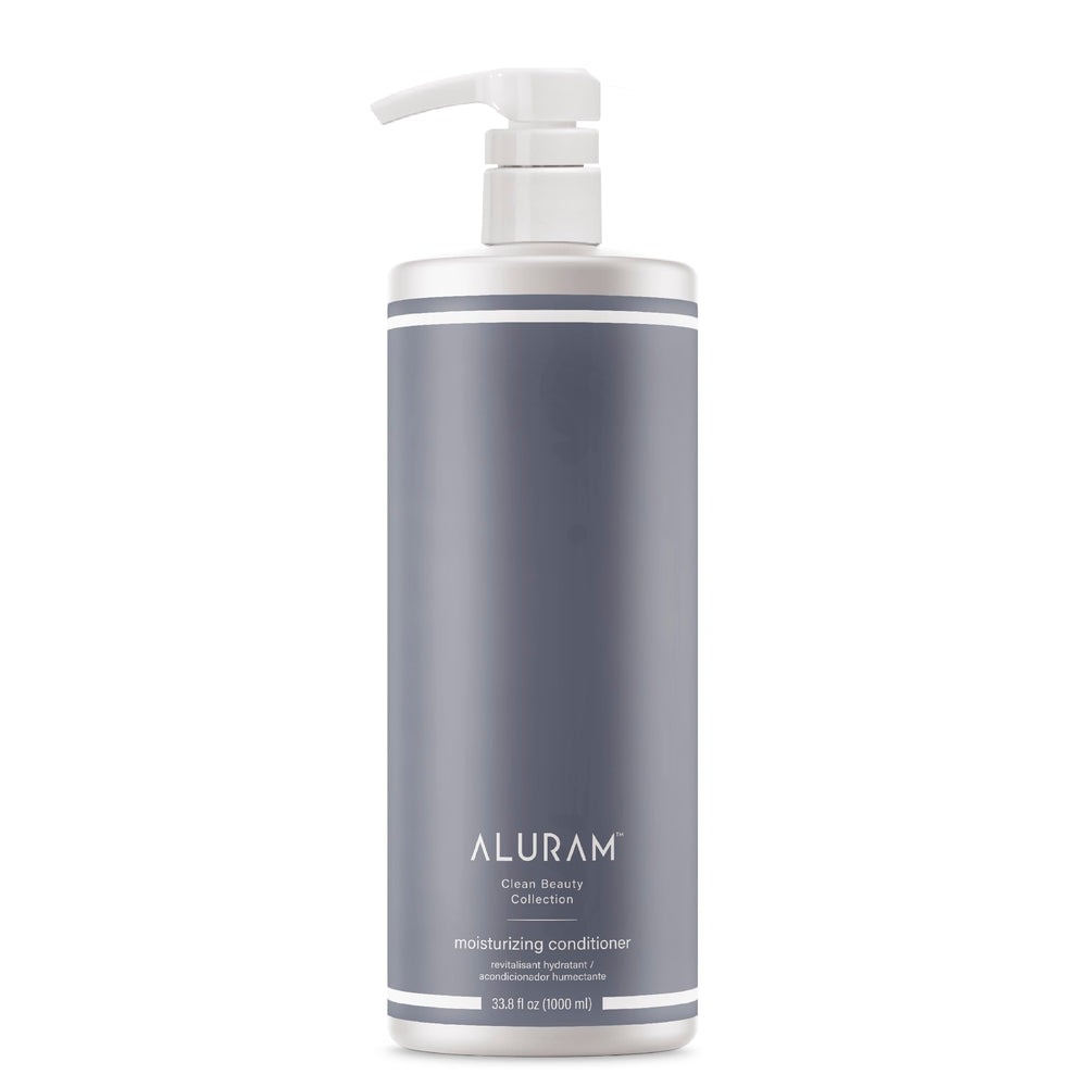 ALURAM Coconut Water Moisturizing Conditioner bottle delivering lush hydration for medium to coarse hair.