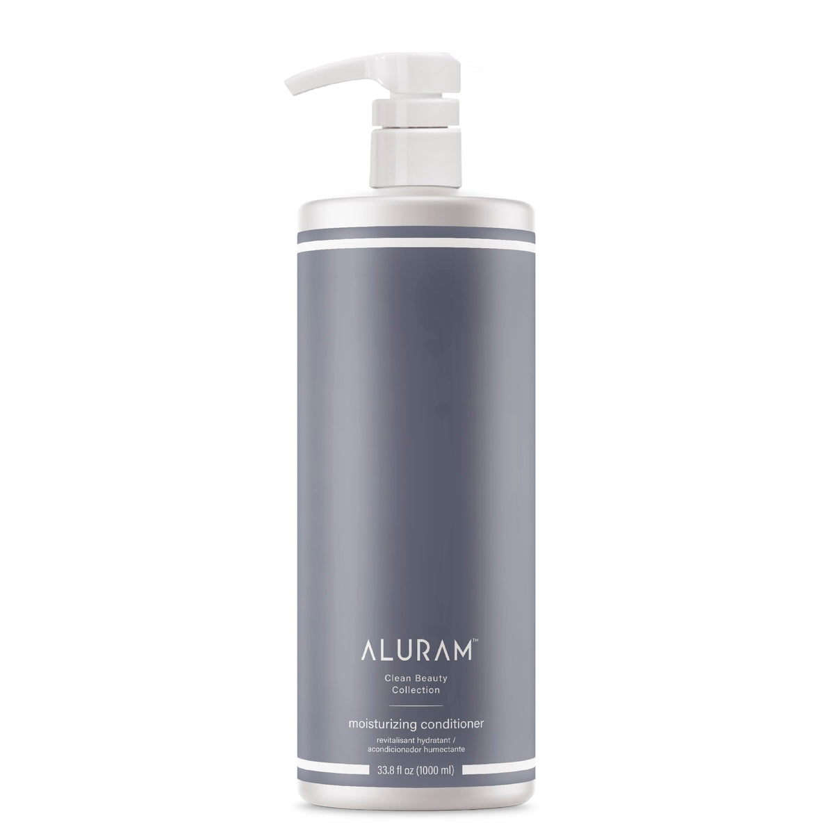 ALURAM Coconut Water Moisturizing Conditioner bottle delivering lush hydration for medium to coarse hair.