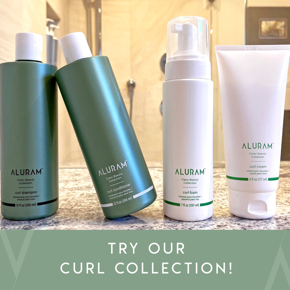 ALURAM Crema para rizos: control del frizz para un acabado pulido.