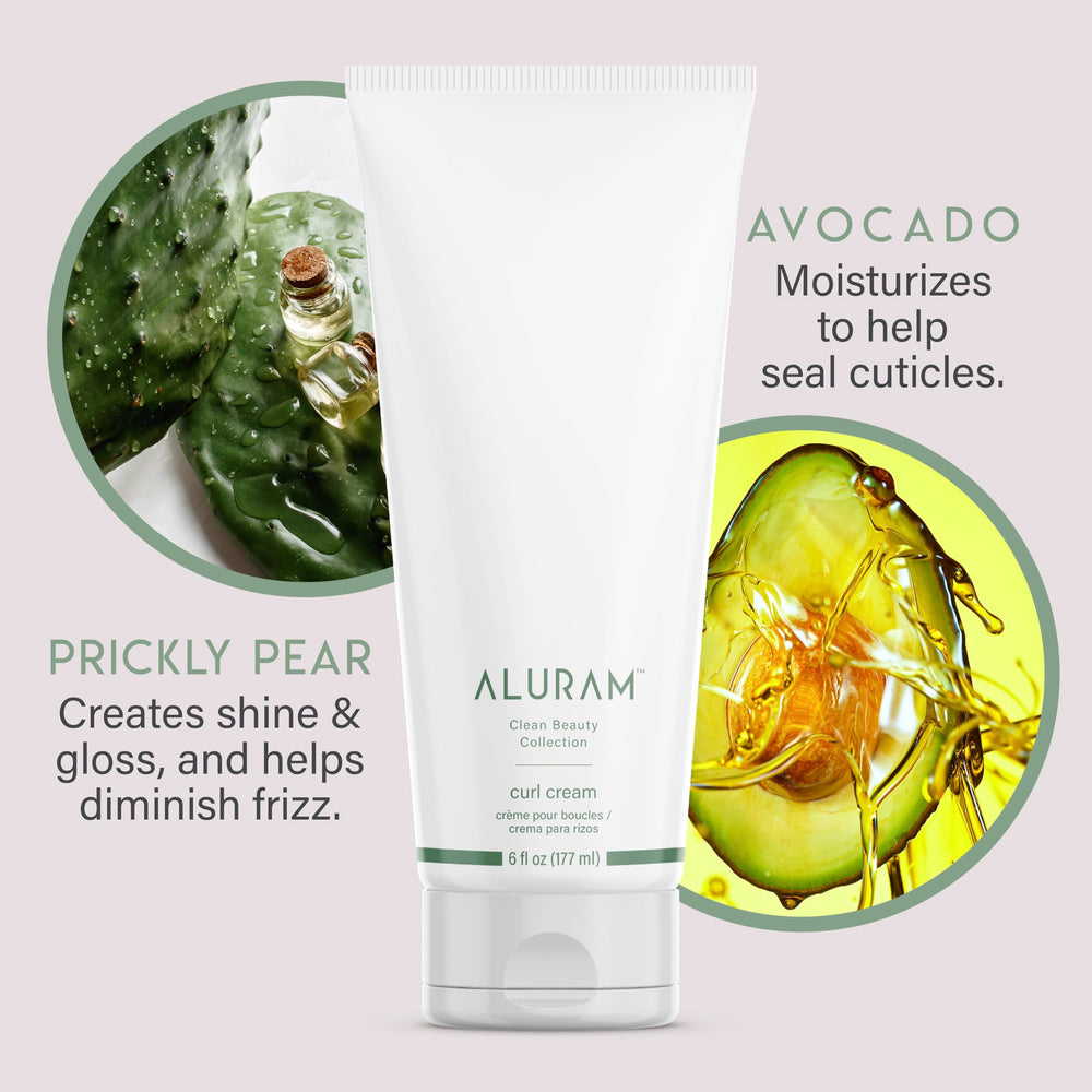 ALURAM Crema para rizos: suavidad y manejabilidad para rizos definidos.