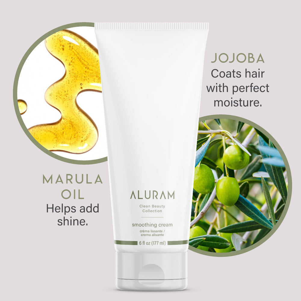 ALURAM envase sostenible y fórmula libre de sulfatos, gluten y parabenos.