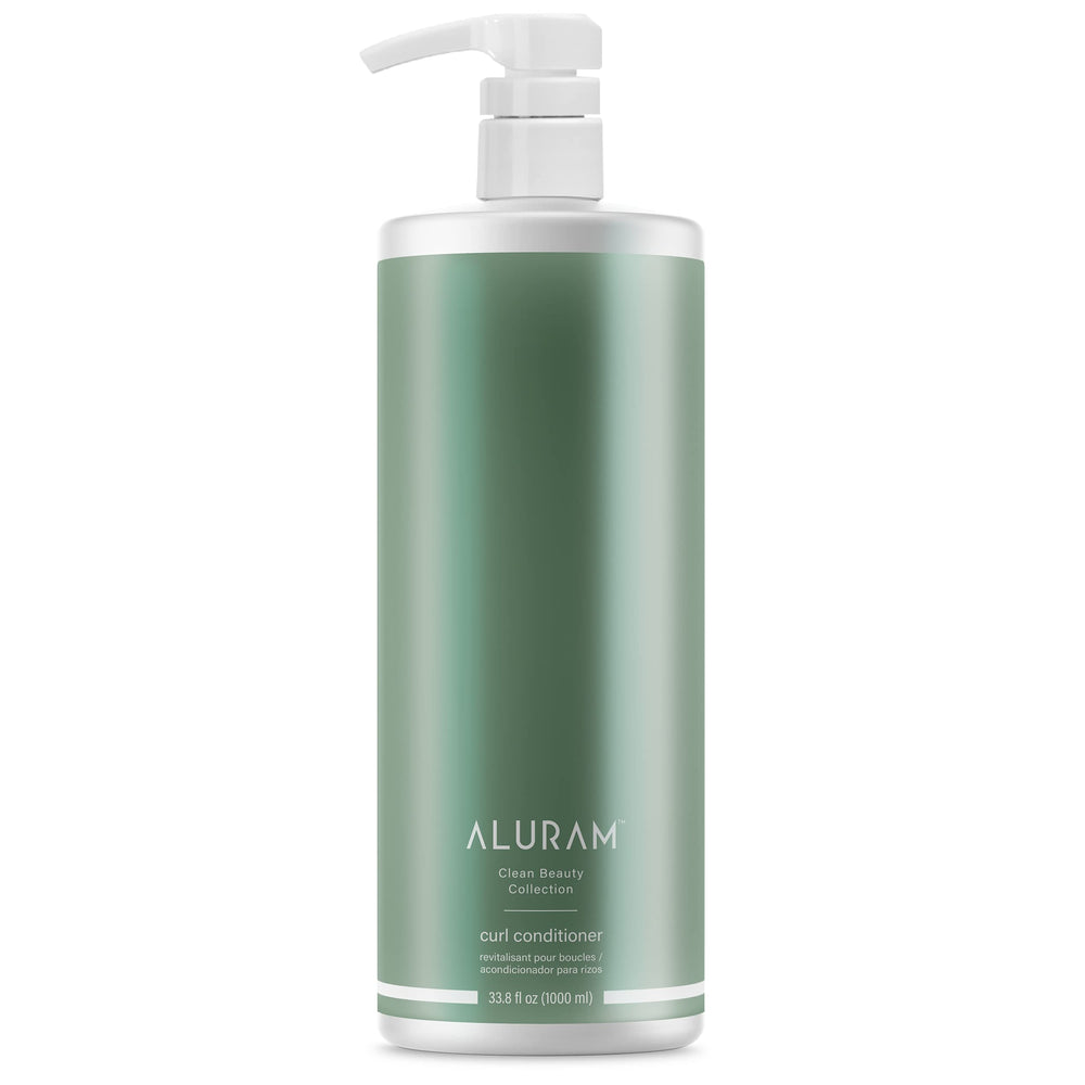 ALURAM Curl Conditioner bottle with coconut water hydration for defined curls