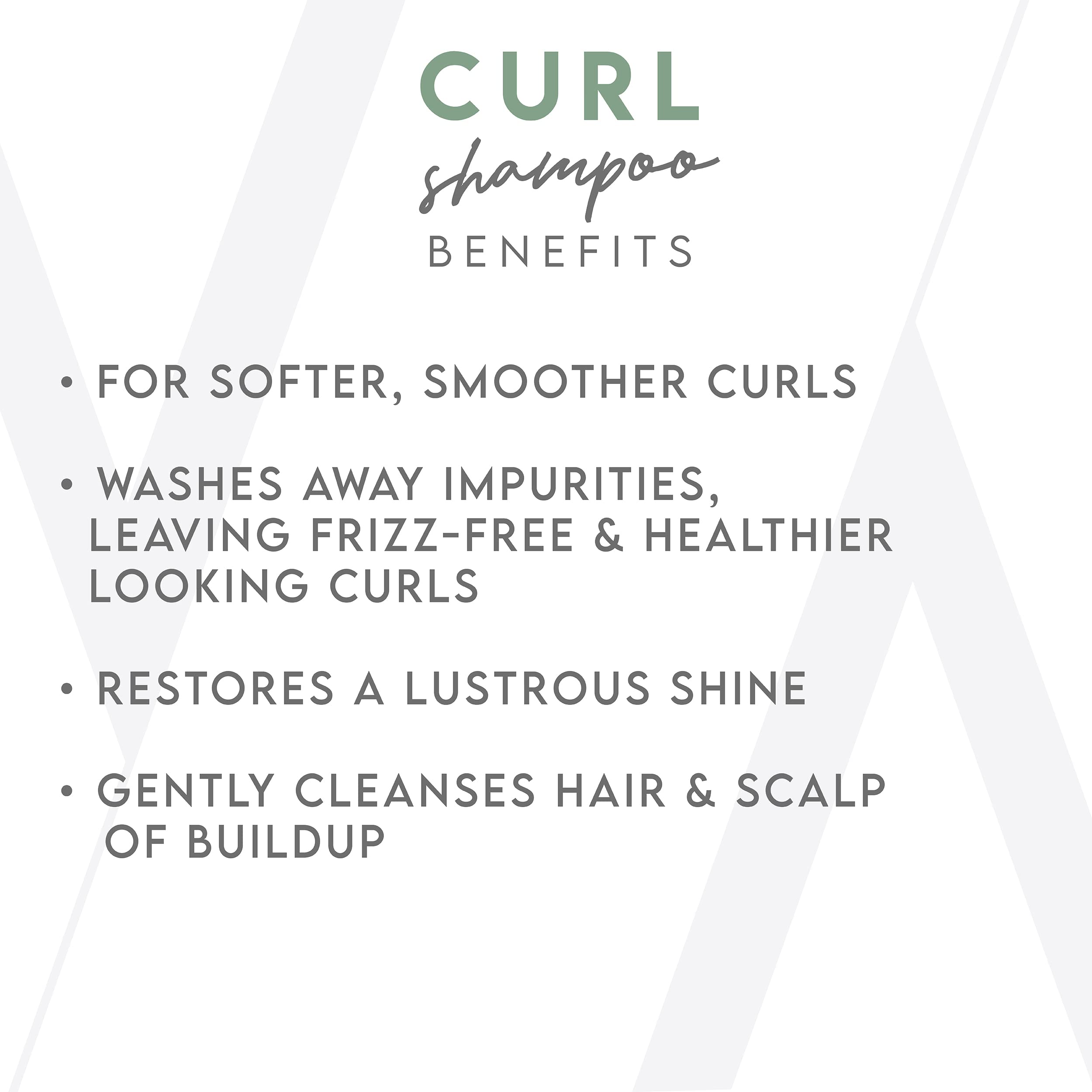 ALURAM Curl Shampoo with prickly pear essence delivers deep moisture for curls.