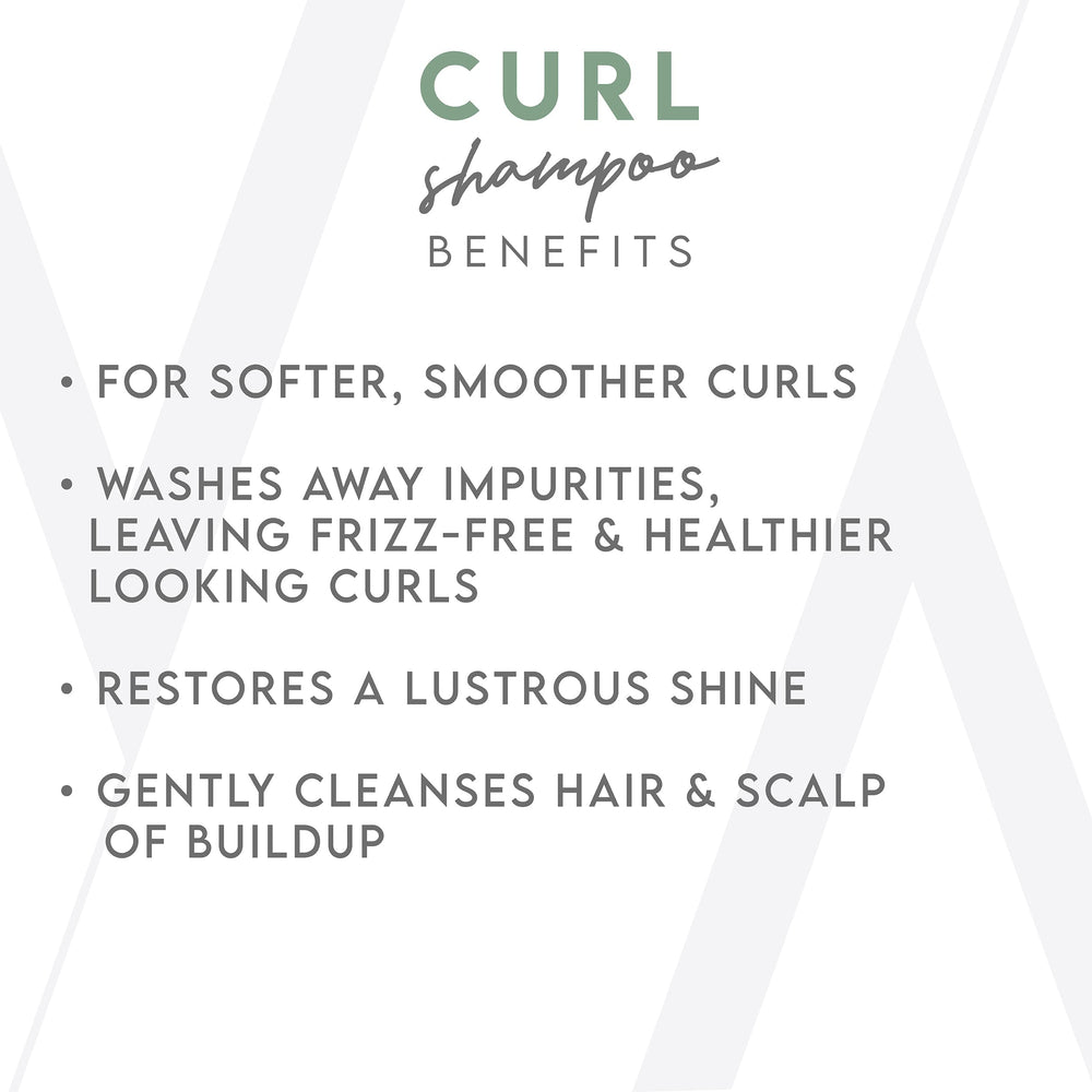 ALURAM Curl Shampoo with prickly pear essence delivers deep moisture for curls.