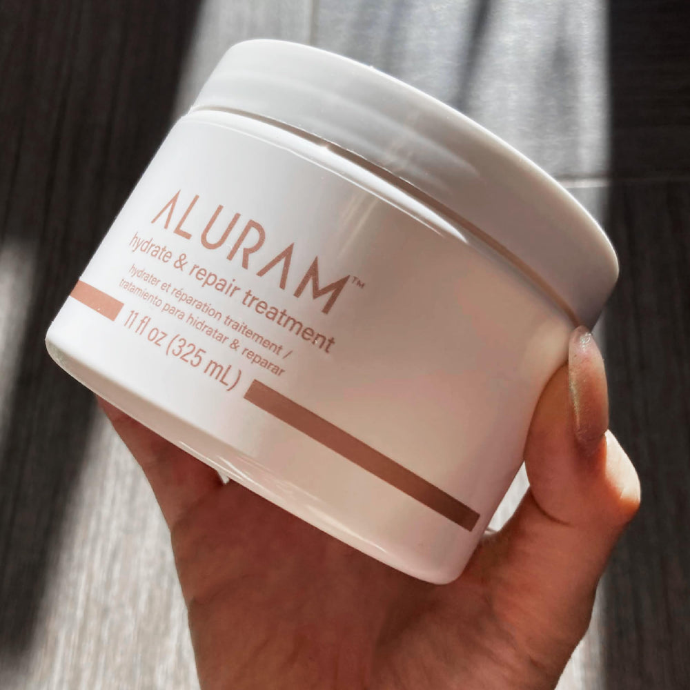 ALURAM Hydrate & Repair pump view for easy, mess-free application