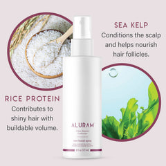 Protección térmica ligera con ALURAM Root Boost para evitar frizz.