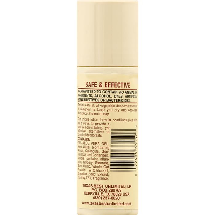 Alvera Aloe & Almonds roll-on close-up showing smooth texture and gentle formula.