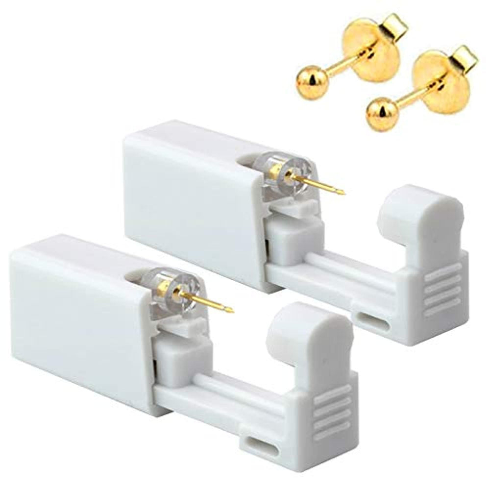 AM RONG MAGIC lanzador de perforación de oreja con pack doble para uso seguro