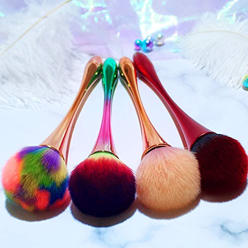 AM RONG MAGIC Soft synthetic bristles minimize shedding on sensitive skin