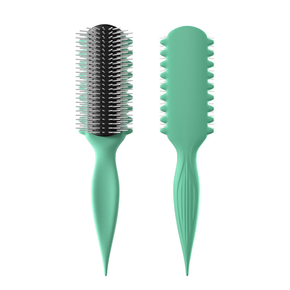 AM8:00 Curl Defining Brush with nine rows for defined curls
