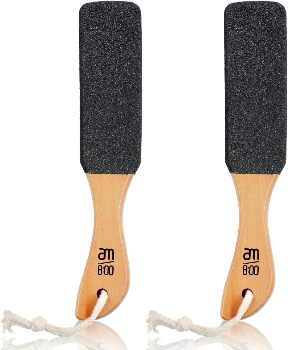 AM 8:00 two-pack pumice stone set for multiple sessions