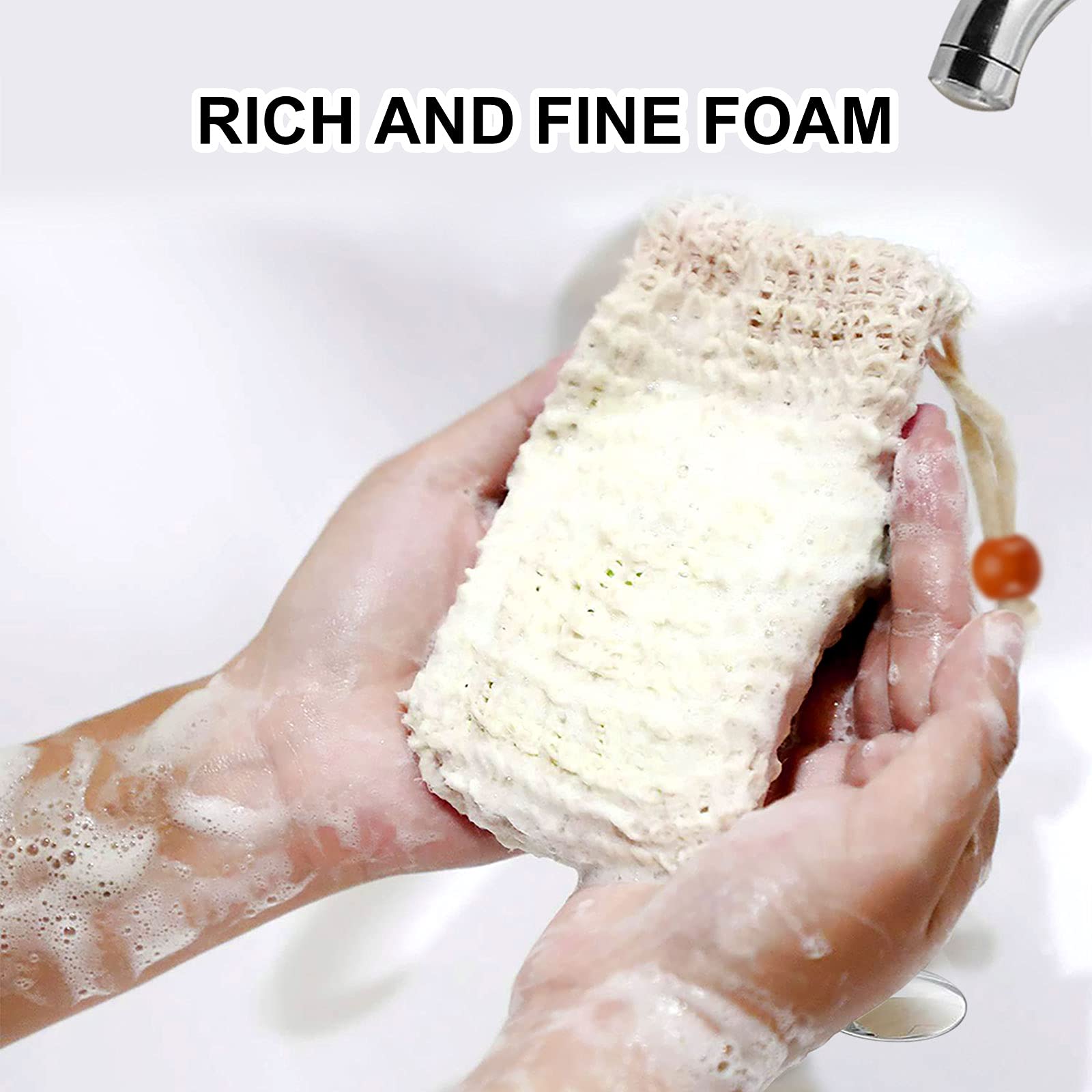 AMAHOMESA soap saver is reusable and eco-friendly for showers