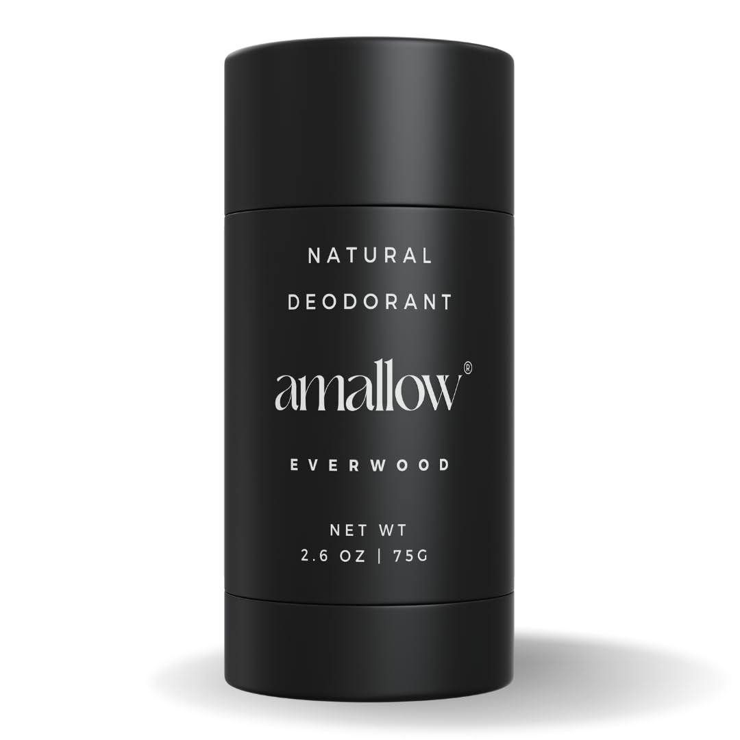 Desodorante Amallow en empaque de tubo, protección sin aluminio.
